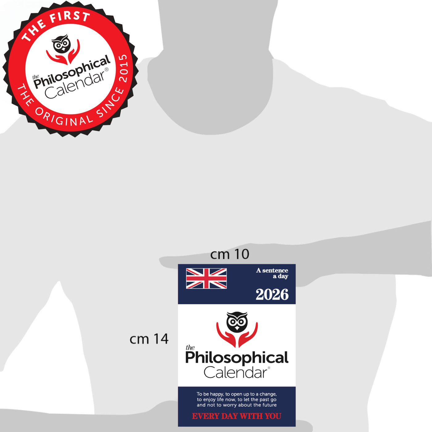 CALENDARIO IN INGLESE 2026 - A6 PICCOLO 10x14 - INSERTO