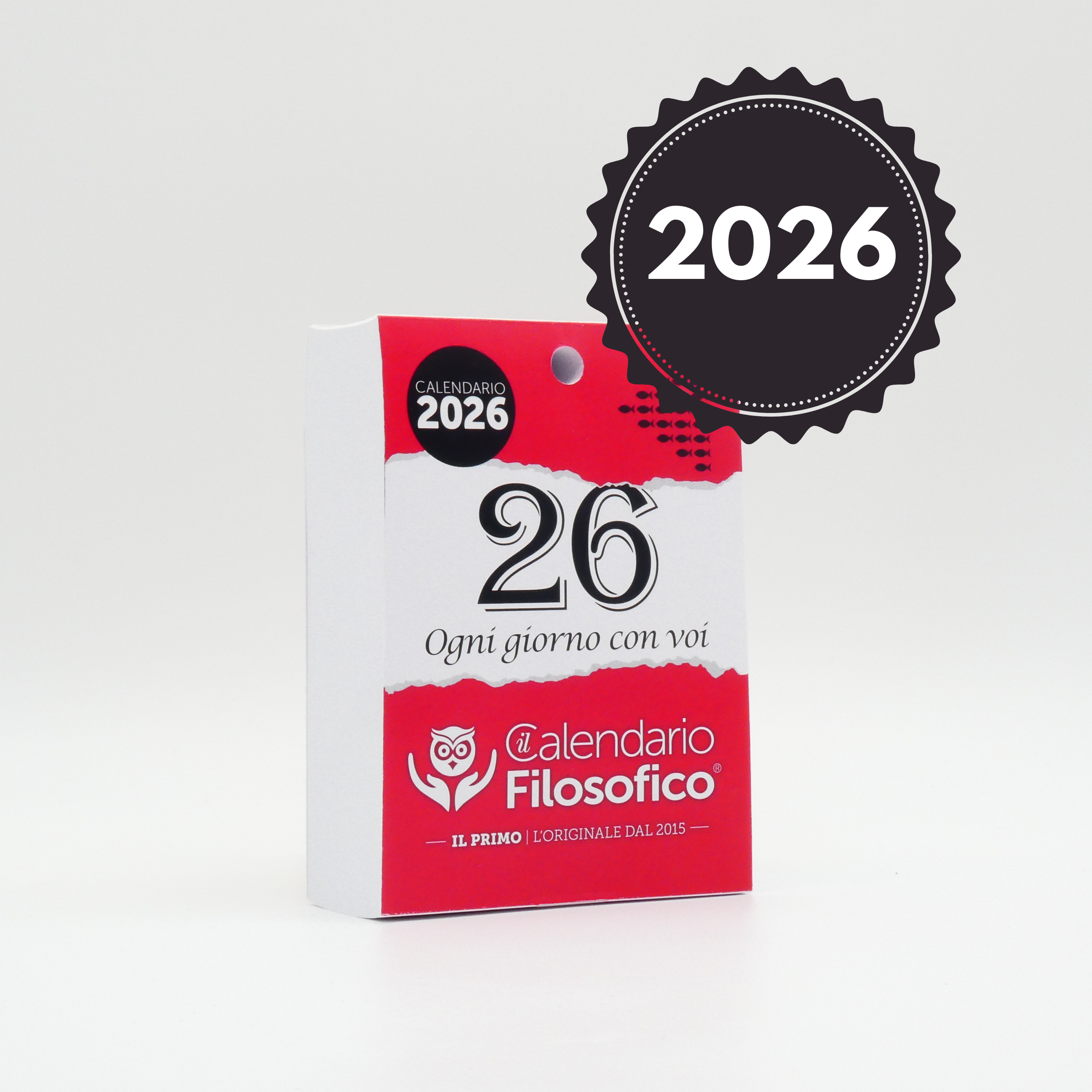 CALENDARIO FILOSOFICO 2026 - A6 PICCOLO 10 x 14 CM - INSERTO