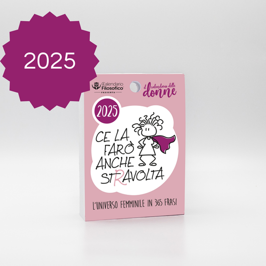 CALENDARIO DELLE DONNE 2025 - A6 PICCOLO 10x14 CM - INSERTO