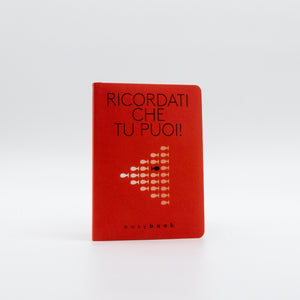 EASYBOOK  "RICORDATI CHE TU PUOI!" - QUADERNO CON FRASI FILOSOFICHE