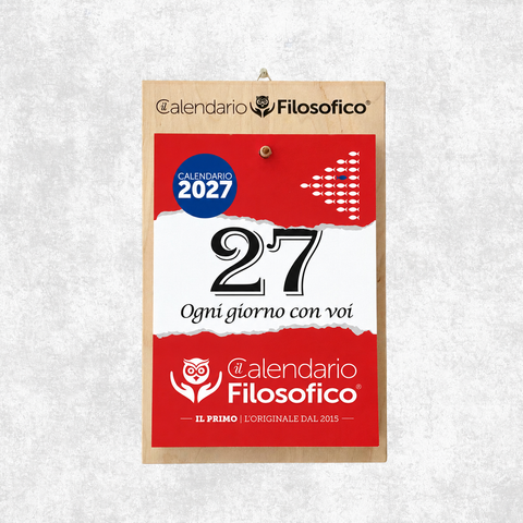 CALENDARIO FILOSOFICO 2027 GRANDE