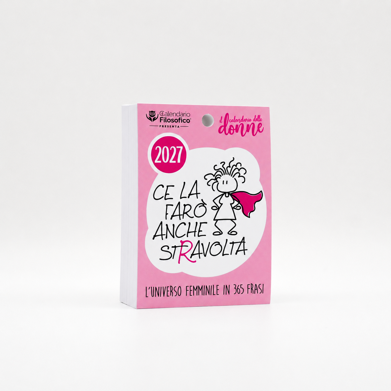 CALENDARIO DELLE DONNE 2027 - A6 PICCOLO 10x14 CM - INSERTO