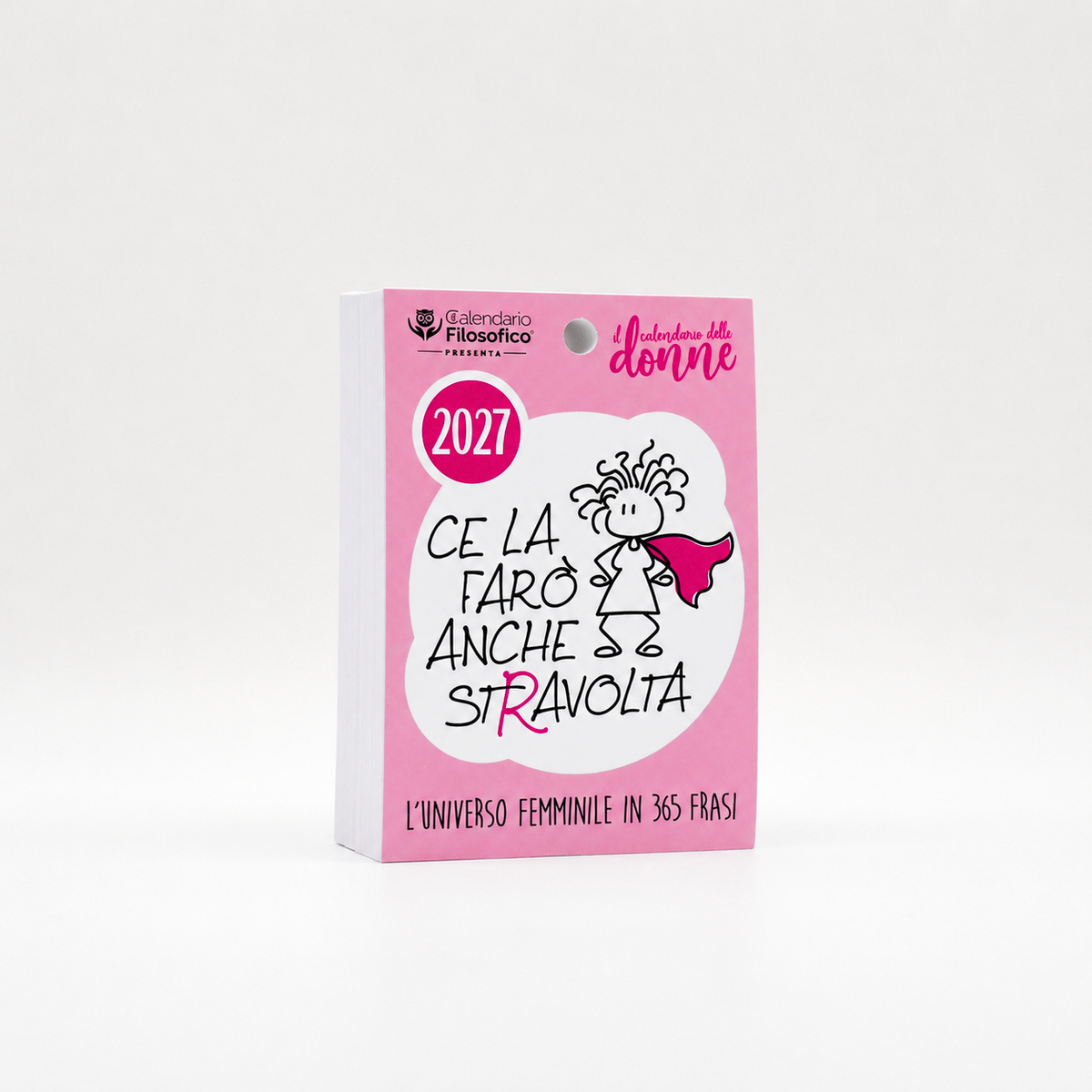 CALENDARIO DELLE DONNE 2027 - A6 PICCOLO 10x14 CM - INSERTO