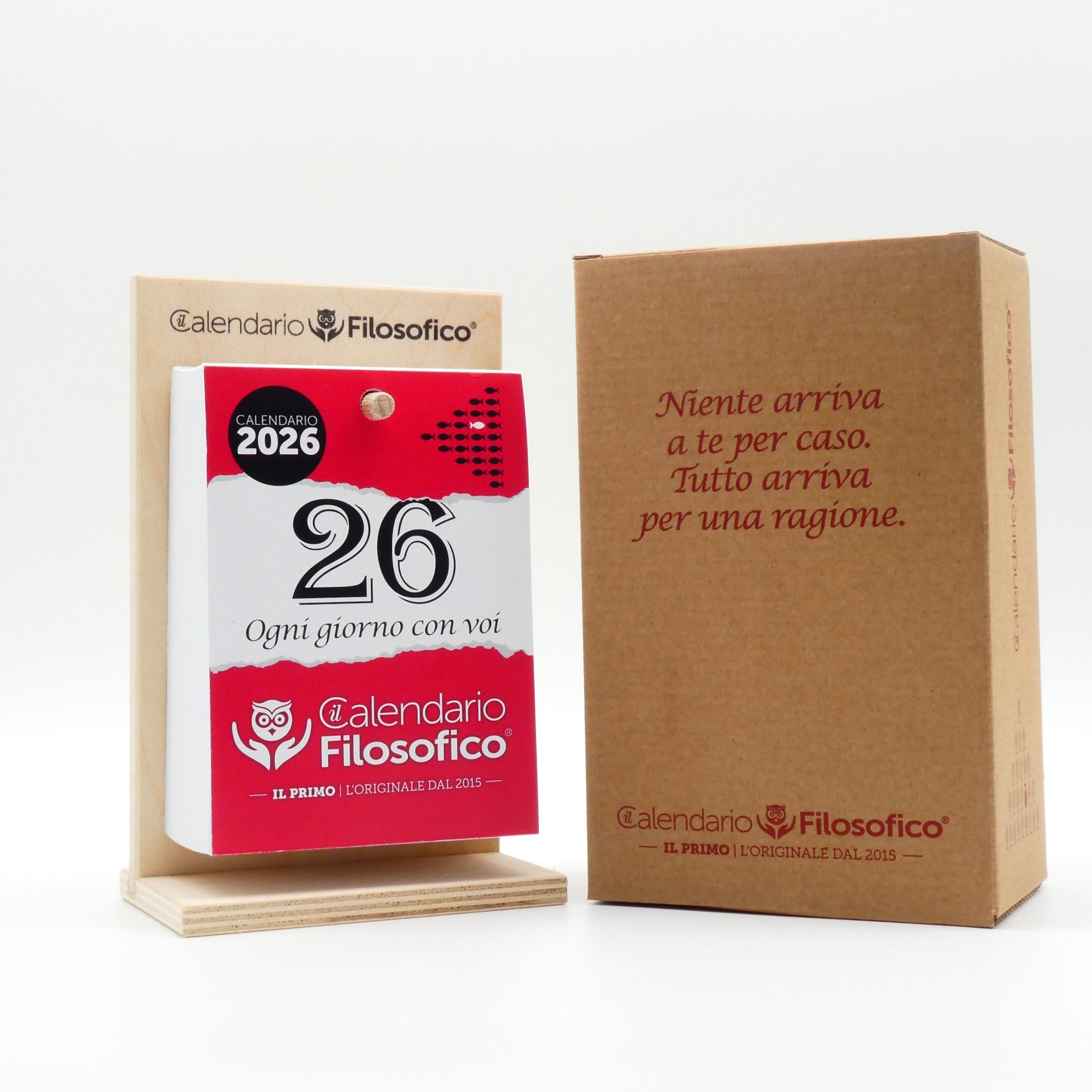 CALENDARIO FILOSOFICO 2025 - A6 Con Supporto In Cartone - SRL