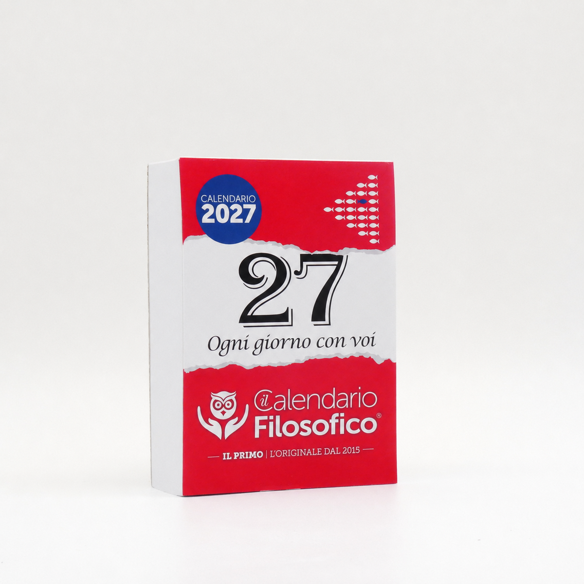 CALENDARIO FILOSOFICO 2027 - A6 PICCOLO 10 x 14 CM - INSERTO SENZA FORO