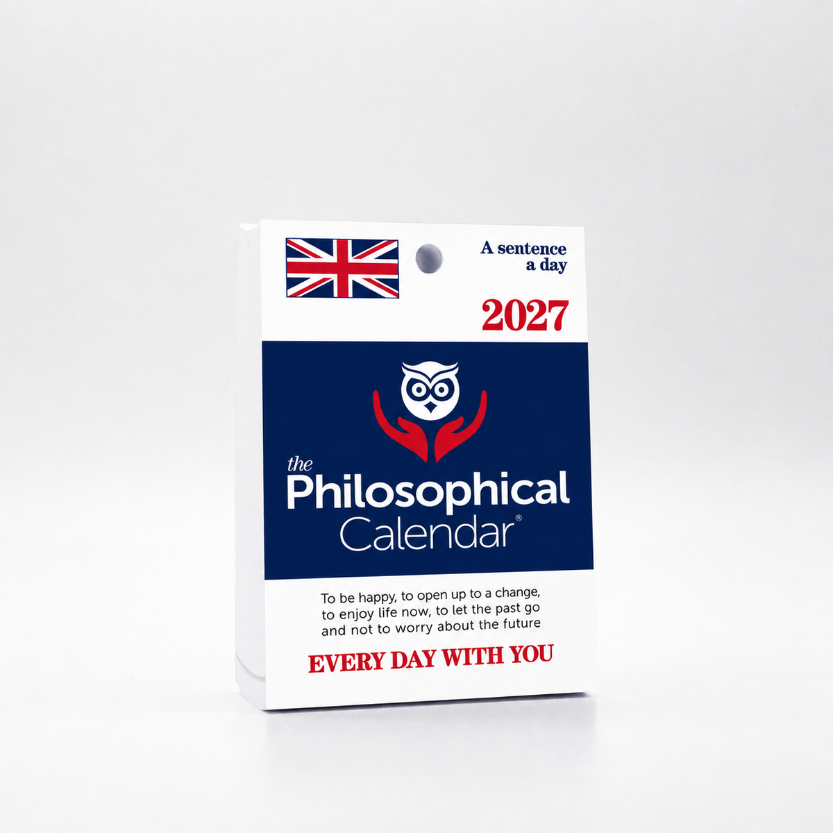 CALENDARIO IN INGLESE 2027- A6 PICCOLO 10x14 - INSERTO