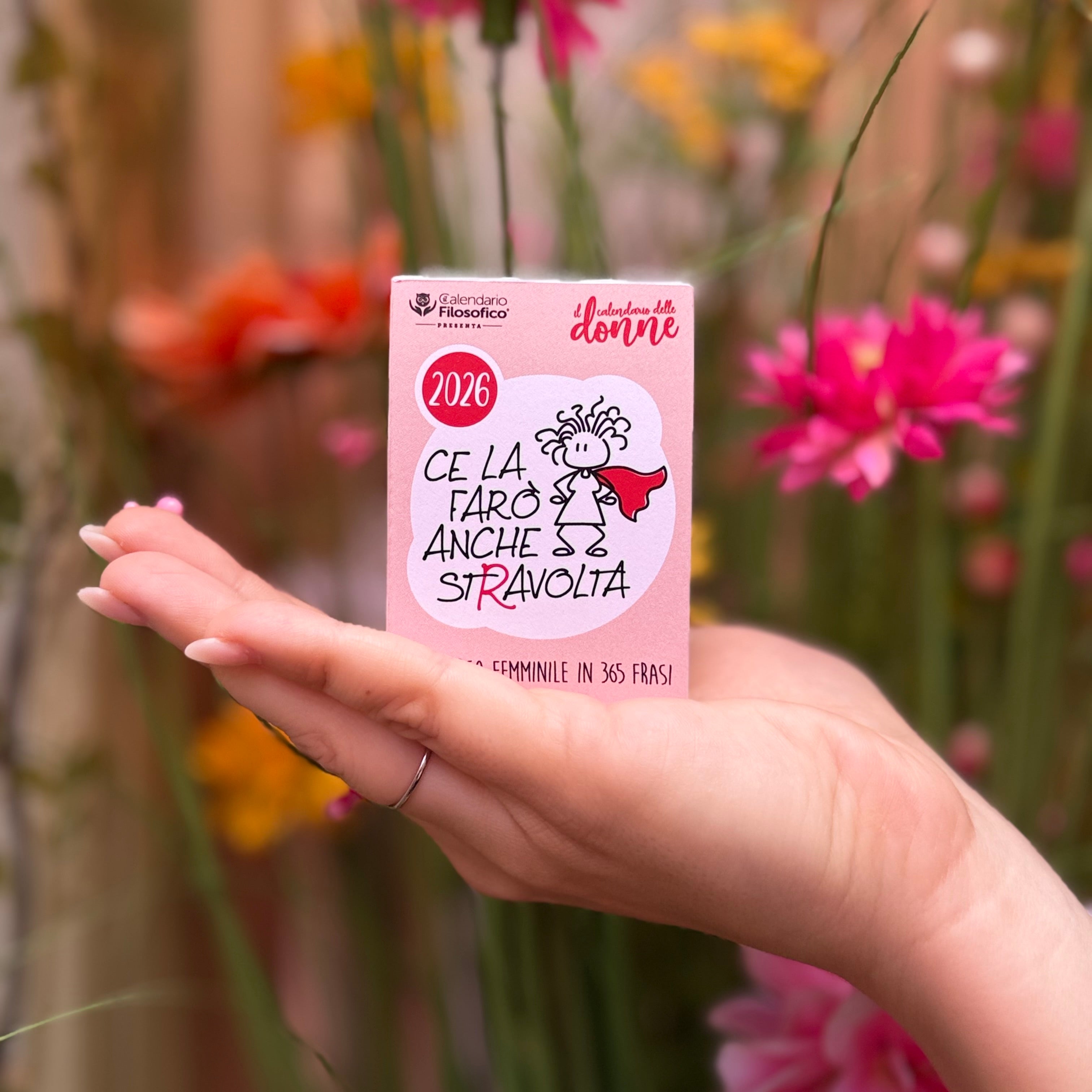 CALENDARIO DELLE DONNE 2026 - A8 MIGNON 5,2 x 7,2 CM