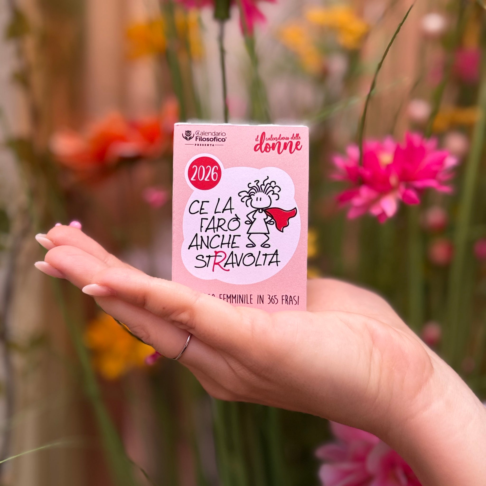 CALENDARIO DELLE DONNE 2026 - A8 MIGNON 5,2 x 7,2 CM
