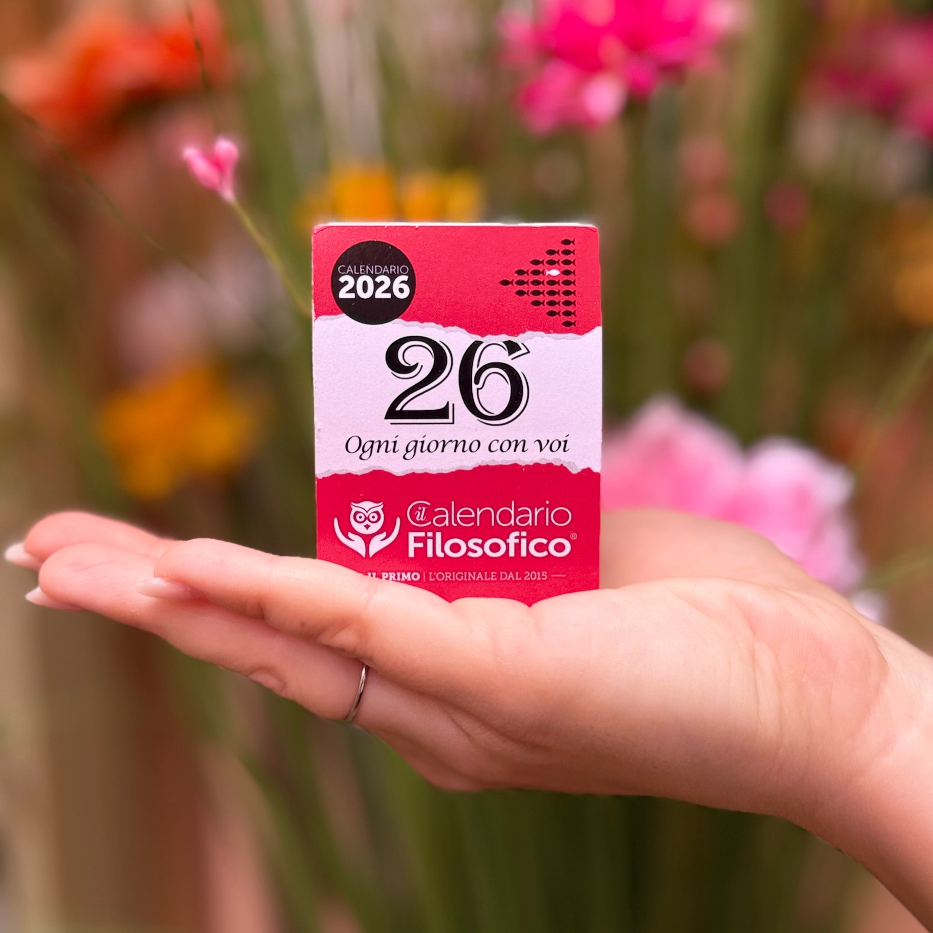 CALENDARIO FILOSOFICO 2026 - A8 MIGNON 5,2 x 7,2