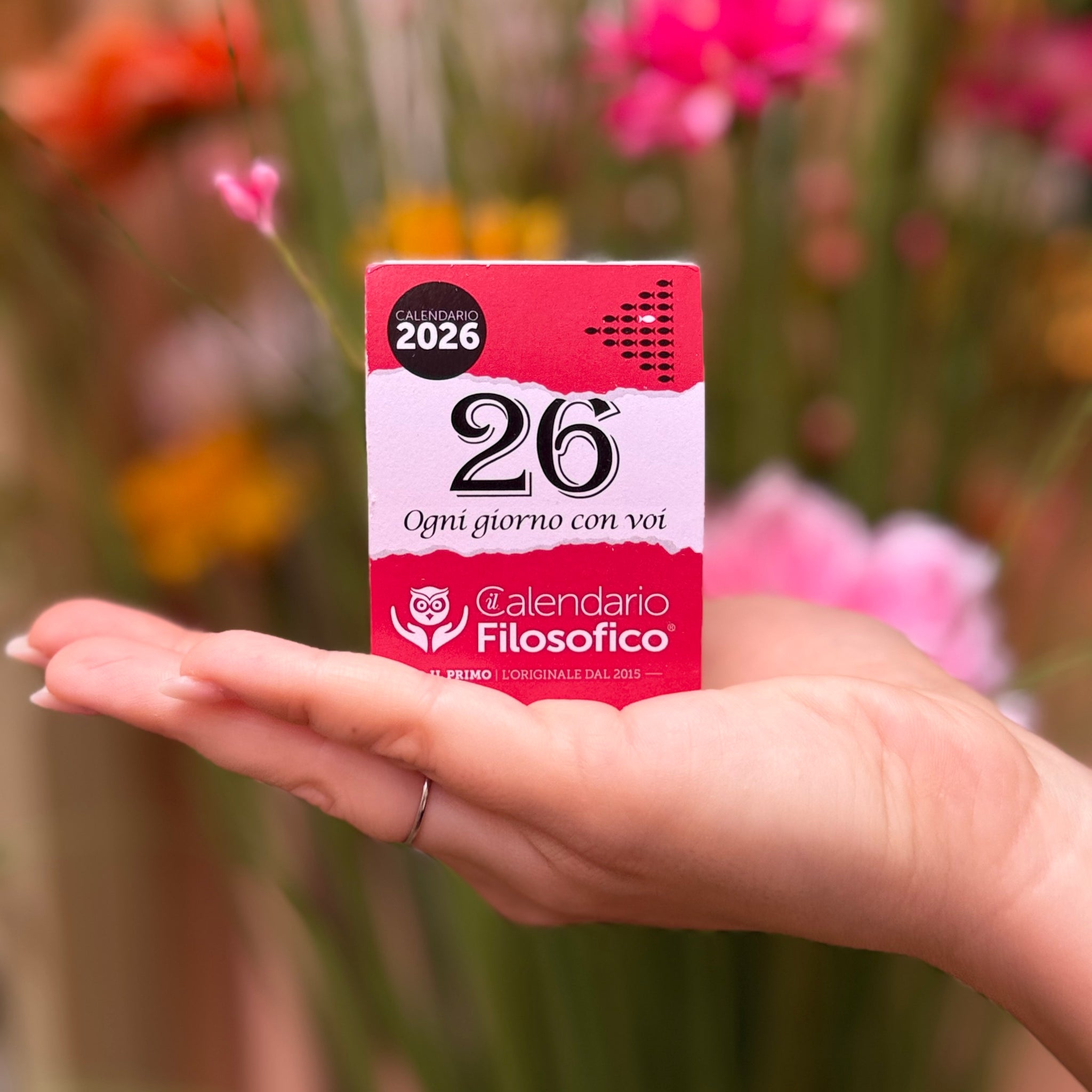 CALENDARIO FILOSOFICO 2026 - A8 MIGNON 5,2 x 7,2