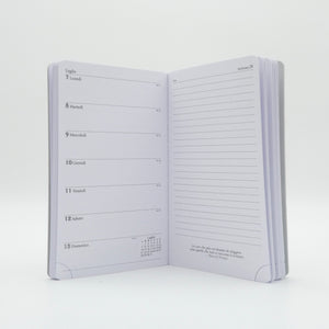 AGENDA FILOSOFICA SETTIMANALE 2025 - MEDIA 13 x 21 CM