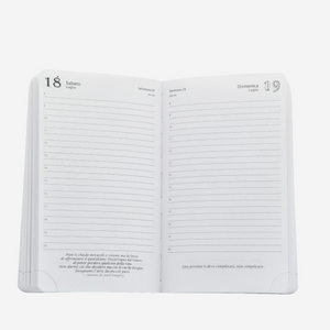 AGENDA FILOSOFICA GIORNALIERA 2026 - MEDIA 13 x 21 CM