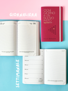 AGENDA FILOSOFICA GIORNALIERA 2025 - MEDIA 13 x 21 CM