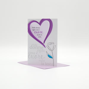 KIT BIGLIETTI CALENDARIO DONNE