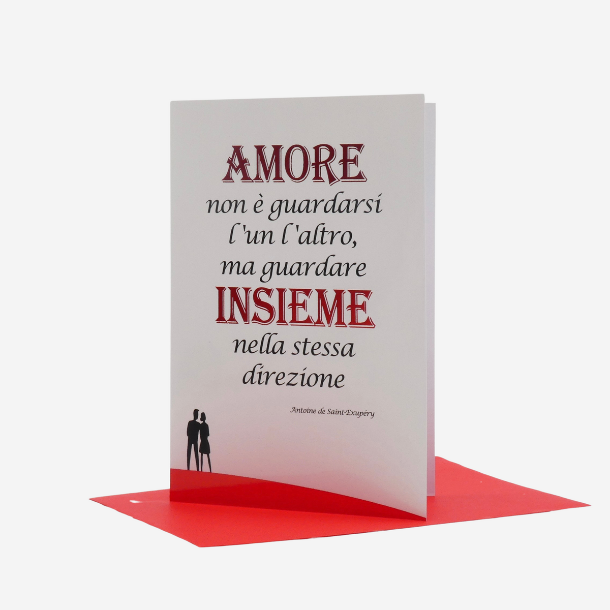 BIGLIETTO D'AUGURI 04 - GUARDARE INSIEME