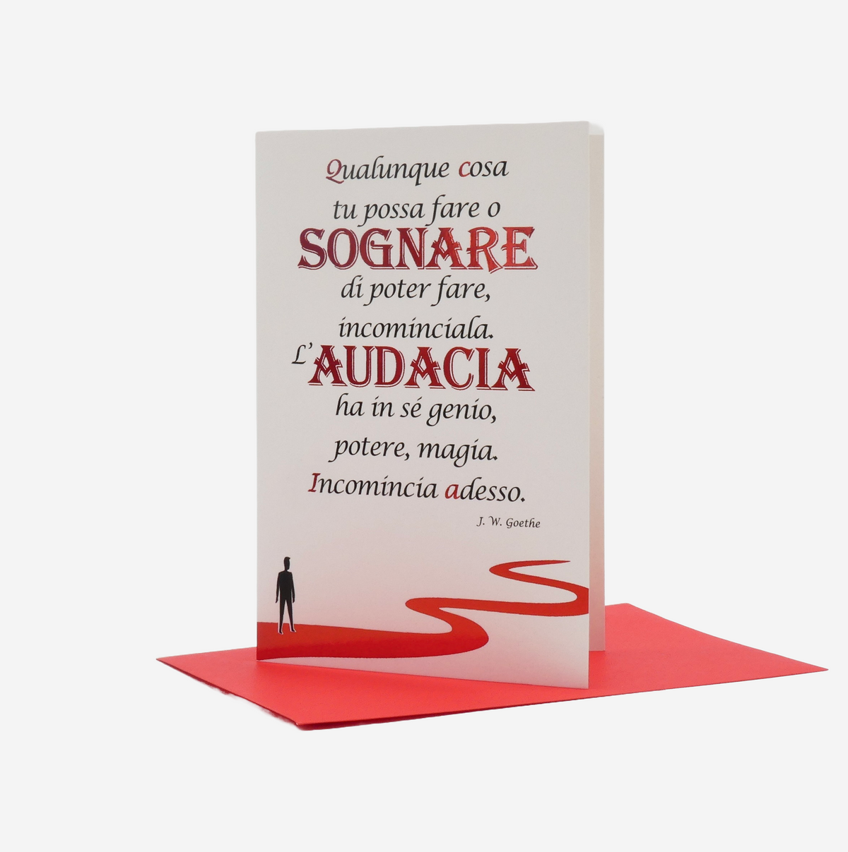 BIGLIETTO D'AUGURI 03 - AUDACIA