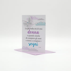 KIT BIGLIETTI CALENDARIO DONNE