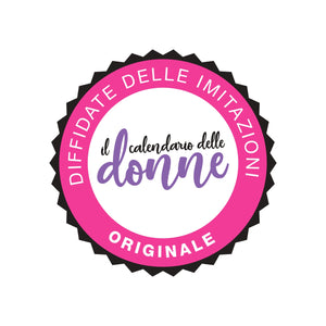 CALENDARIO DELLE DONNE 2025 - A7 MIDI 7,4 x 10,5  CM - CON CALAMITA