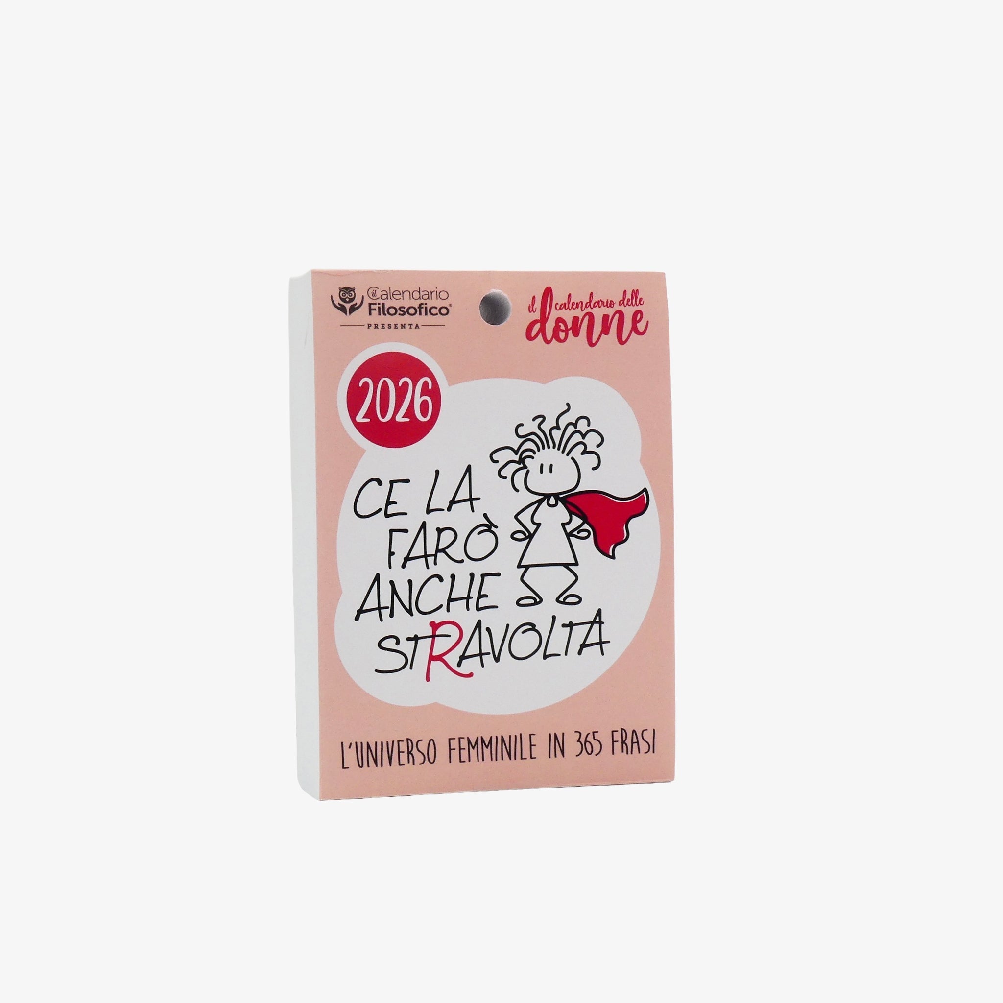 CALENDARIO DELLE DONNE 2026 - A6 PICCOLO 10x14 CM - INSERTO