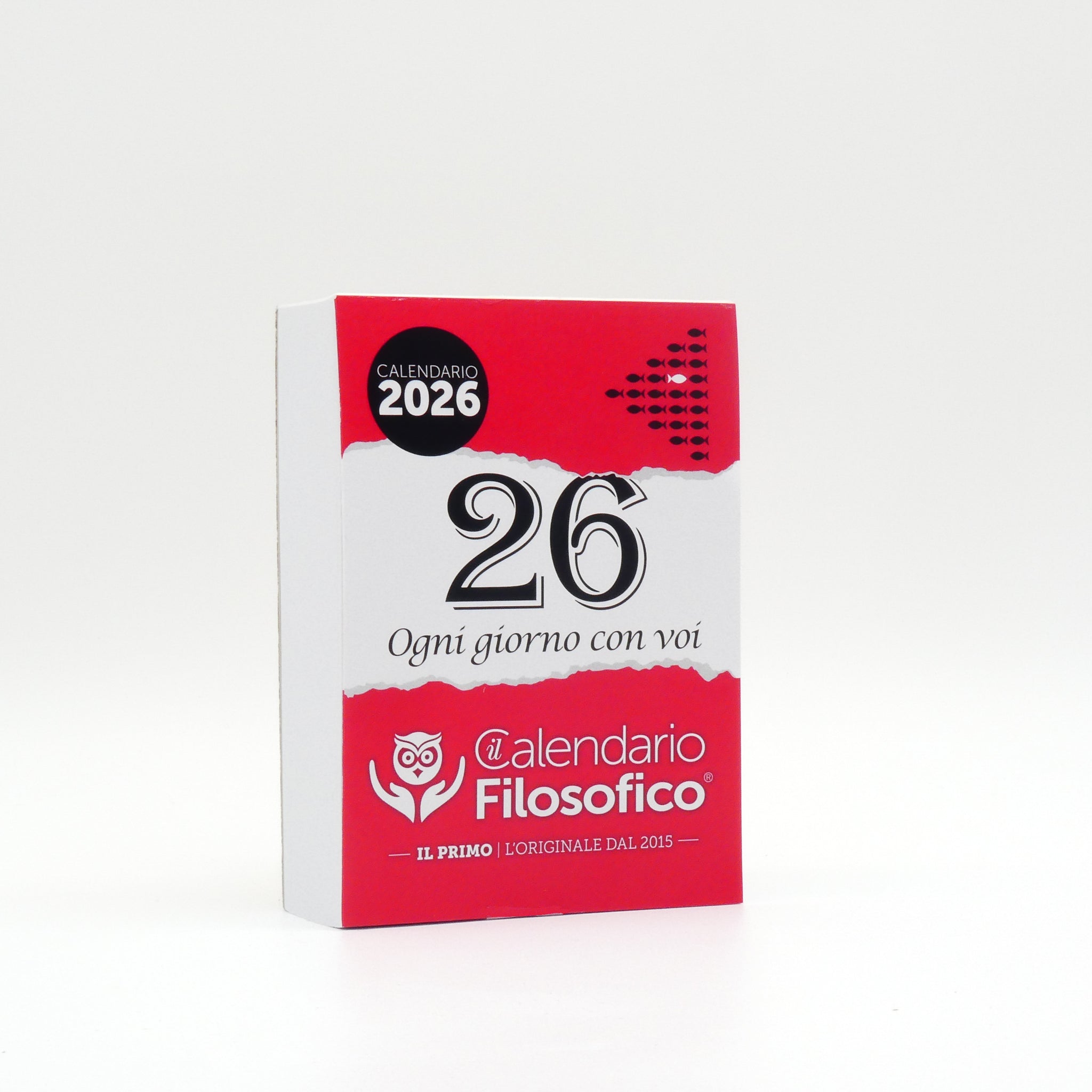 CALENDARIO FILOSOFICO 2026 - A6 PICCOLO 10 x 14 CM - INSERTO SENZA FORO