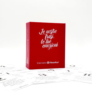 COFANETTO PER LE FRASI DEL CALENDARIO FILOSOFICO