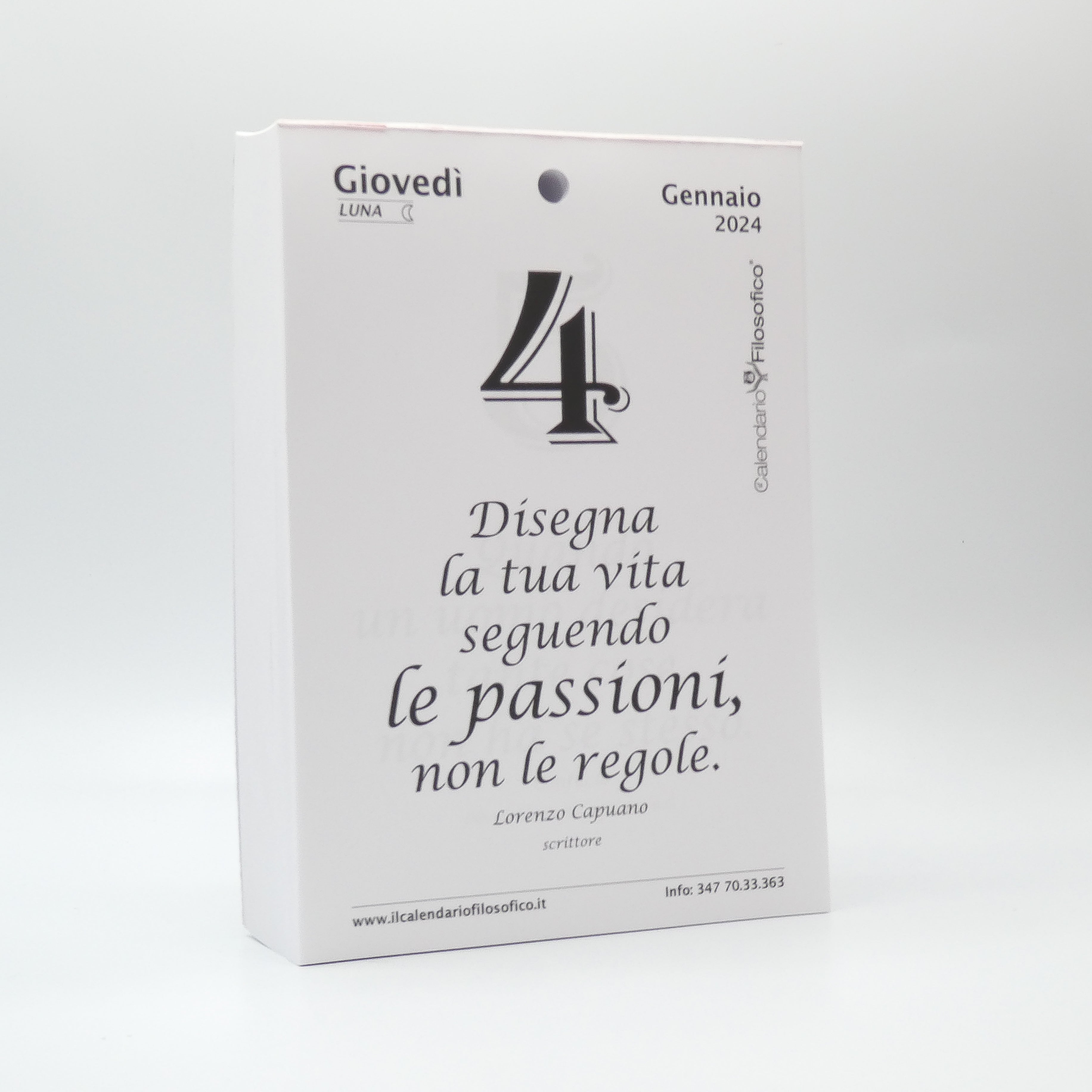 CALENDARIO FILOSOFICO 2024 GRANDE Il Calendario Filosofico
