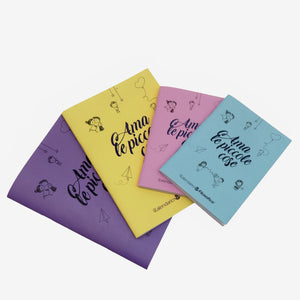 Kit “Ama le Piccole Cose” – 2 Quaderni Grandi + 2 Piccoli