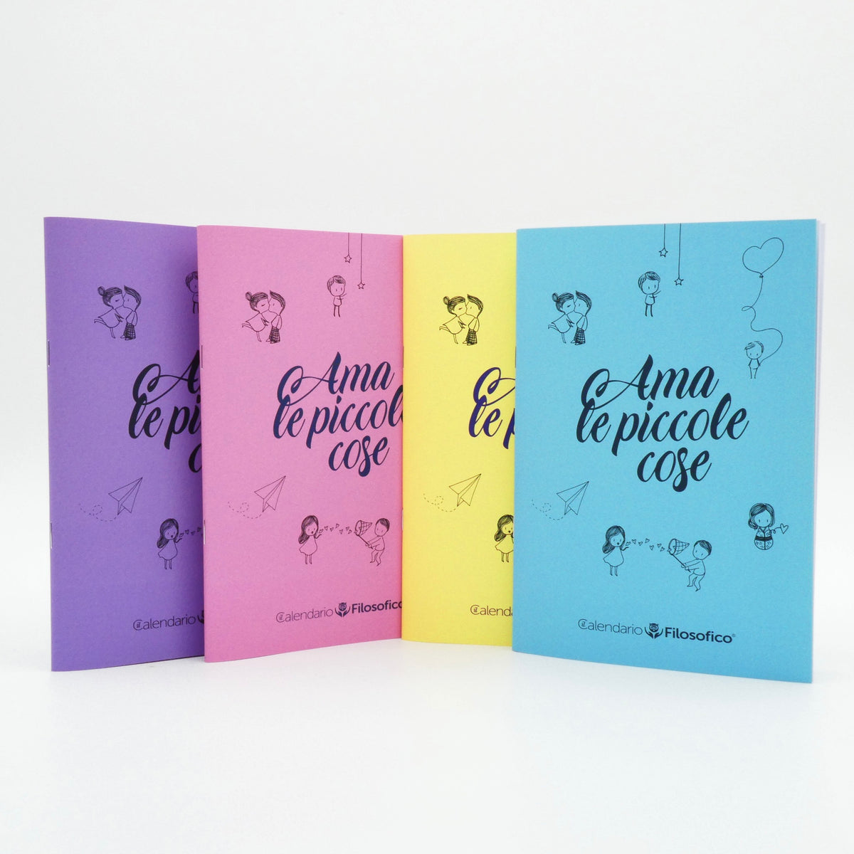 Kit 4 Quaderni Grandi – “Ama le Piccole Cose”