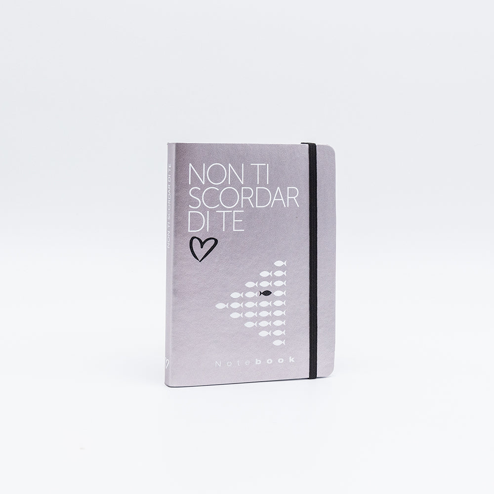 NOTEBOOK "NON TI SCORDAR DI TE" CON FRASI FILOSOFICHE