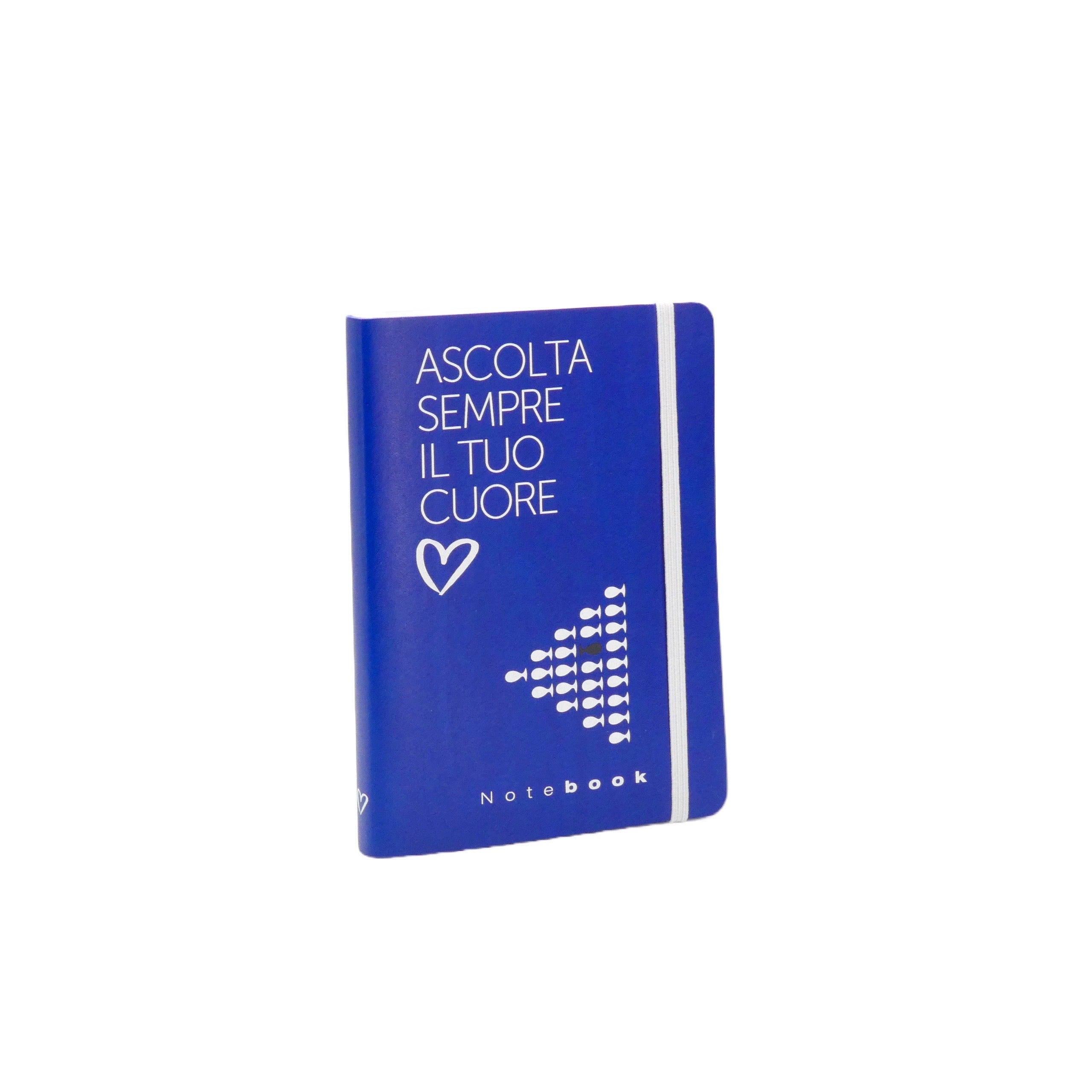 NOTEBOOK “ASCOLTA SEMPRE IL TUO CUORE” CON FRASI FILOSOFICHE