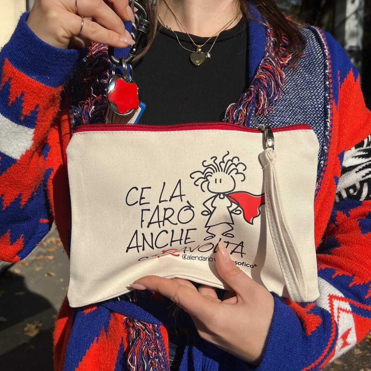 POCHETTE "CE LA FARO’ ANCHE STRAVOLTA"