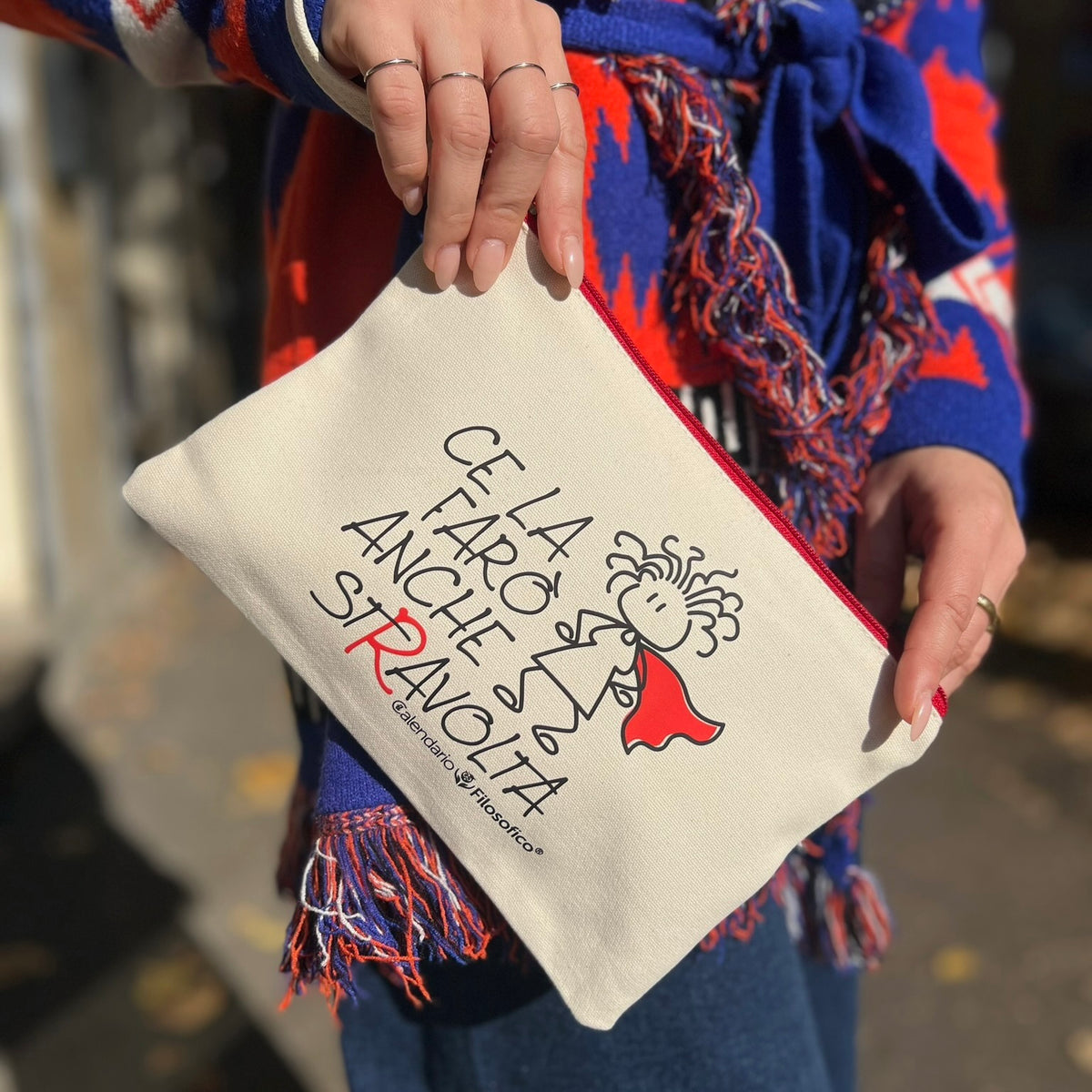 POCHETTE "CE LA FARO’ ANCHE STRAVOLTA"