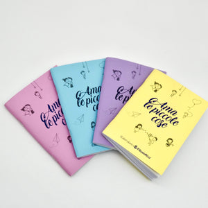 Kit 4 Quaderni Piccoli – “Ama le Piccole Cose”