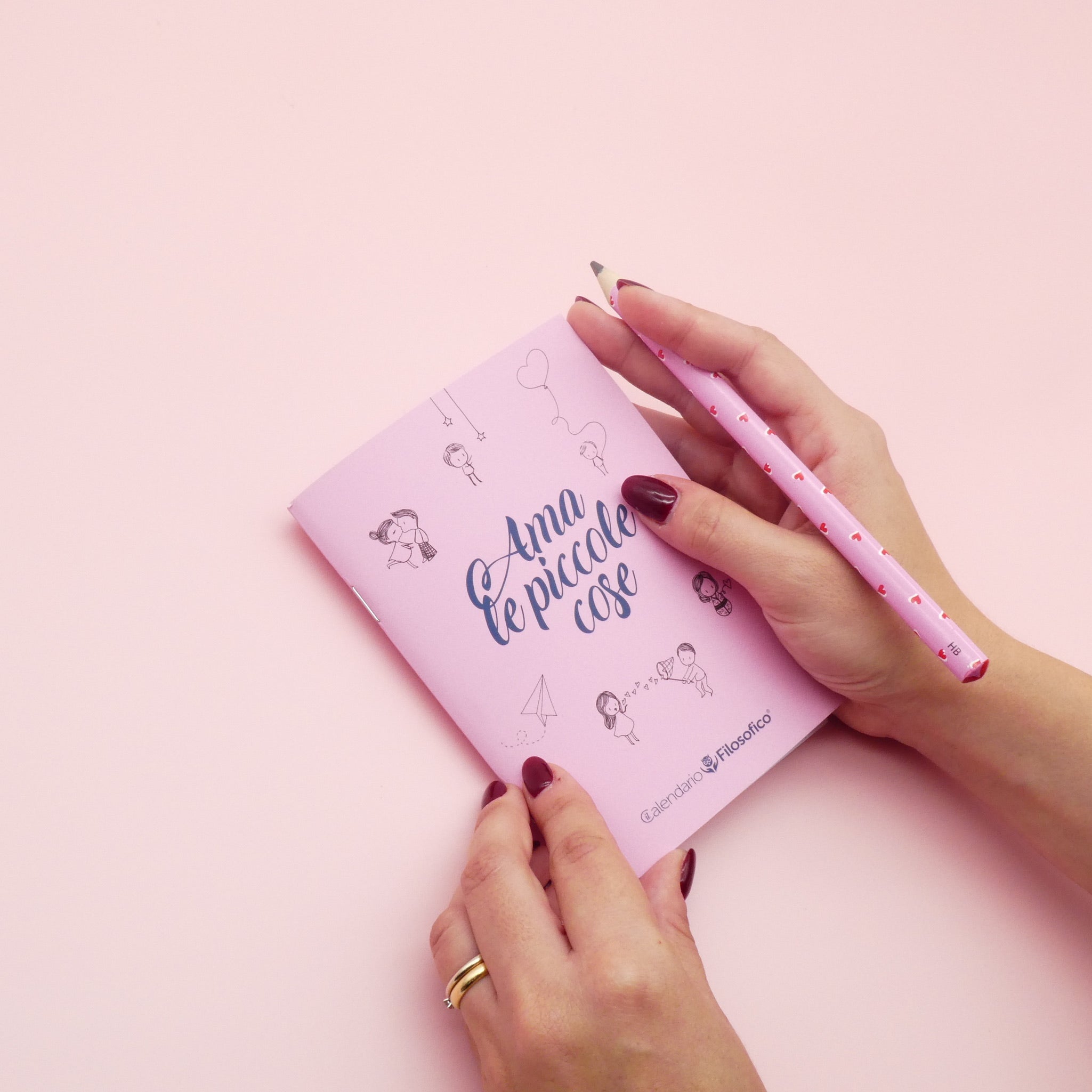 Kit “Ama le Piccole Cose” – 2 Quaderni Grandi + 2 Piccoli
