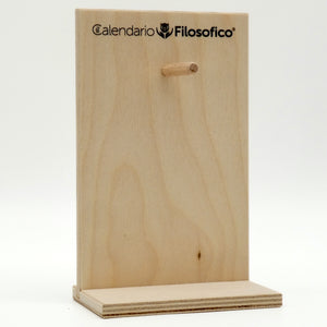 SUPPORTO IN LEGNO PER CALENDARIO FORMATO A4 - GRANDE - 21 X 30 CM - 1 FORO
