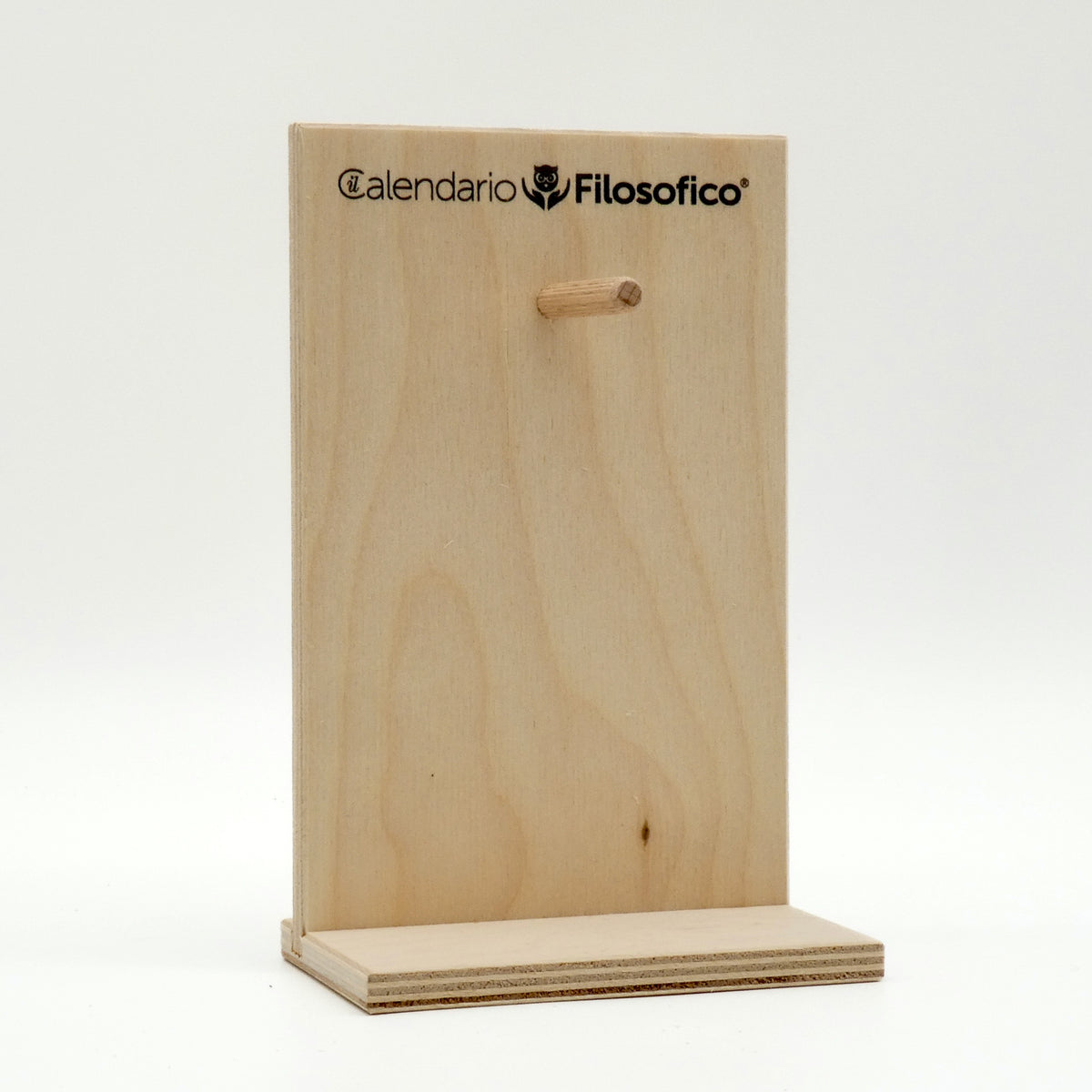 SUPPORTO IN LEGNO PER CALENDARIO FORMATO A5 - MEDIO - 15 X 21 CM - A 1 FORO