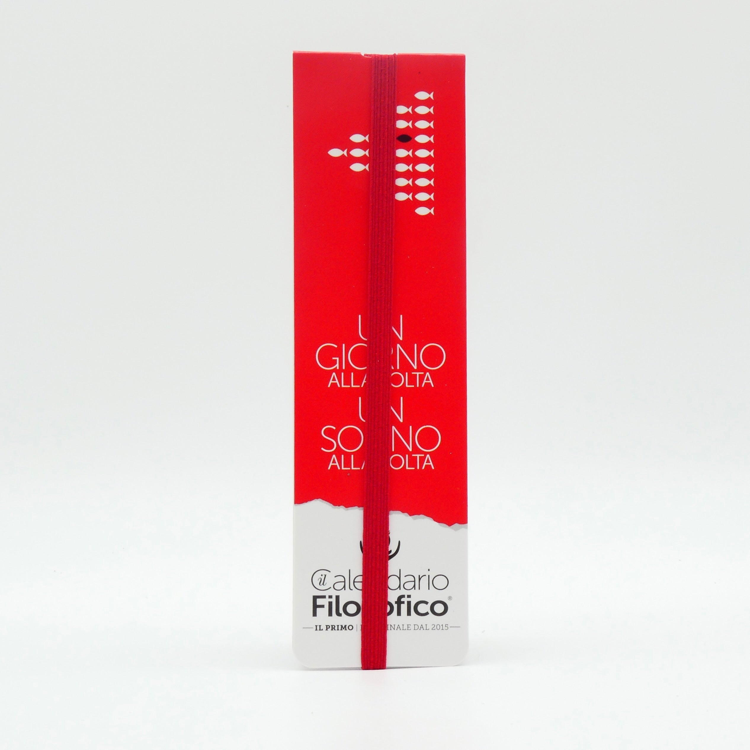 SEGNALIBRO CALENDARIO FILOSOFICO CON ELASTICO