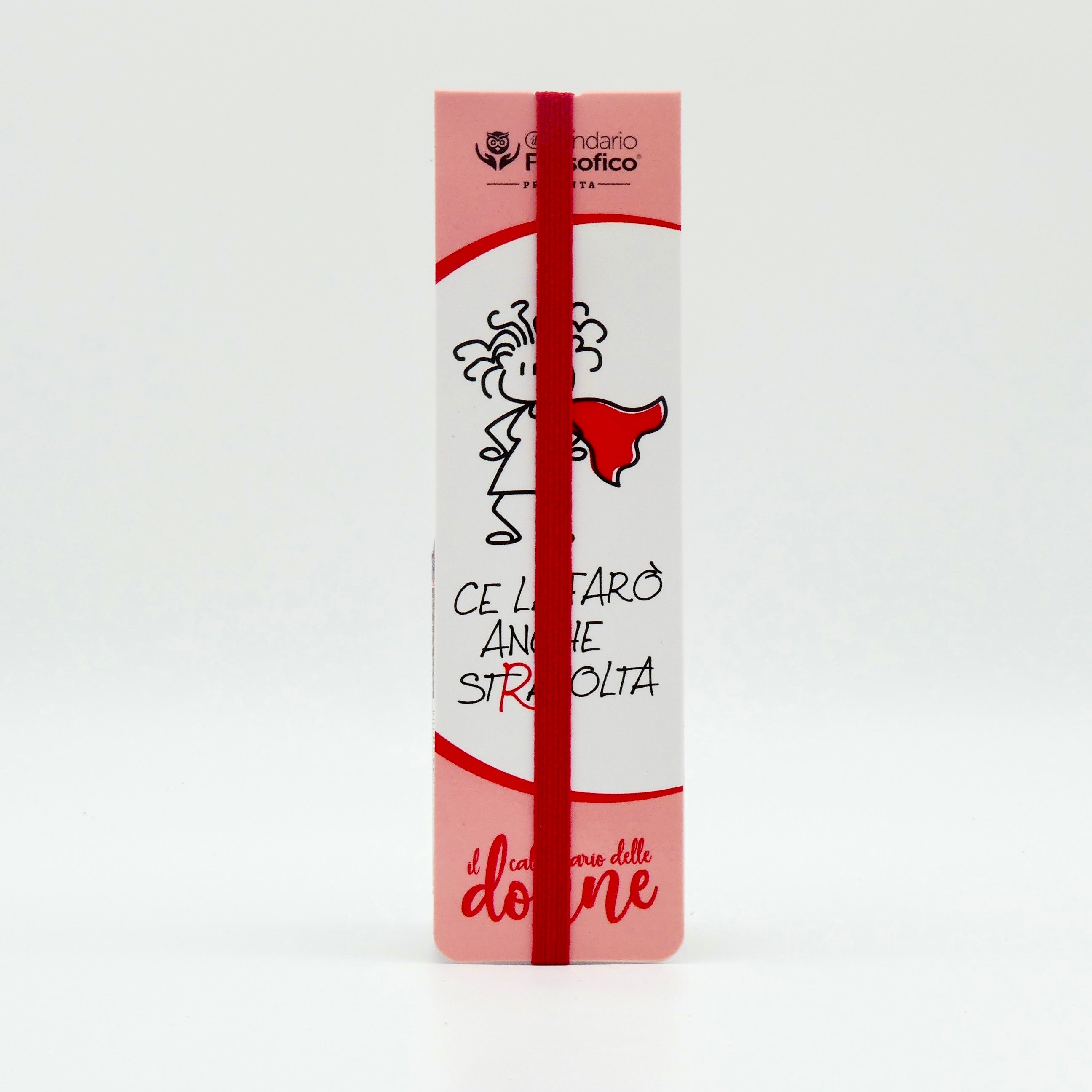 SEGNALIBRO CE LA FARO' ANCHE STRAVOLTA CON ELASTICO