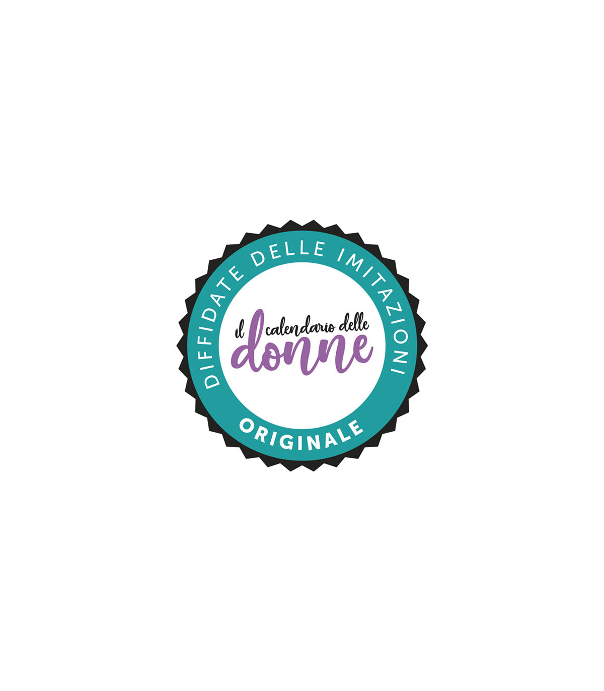 CALENDARIO DELLE DONNE 2024 - A6 PICCOLO 10 x 14 CM - CON SUPPORTO SERIGRAFATO