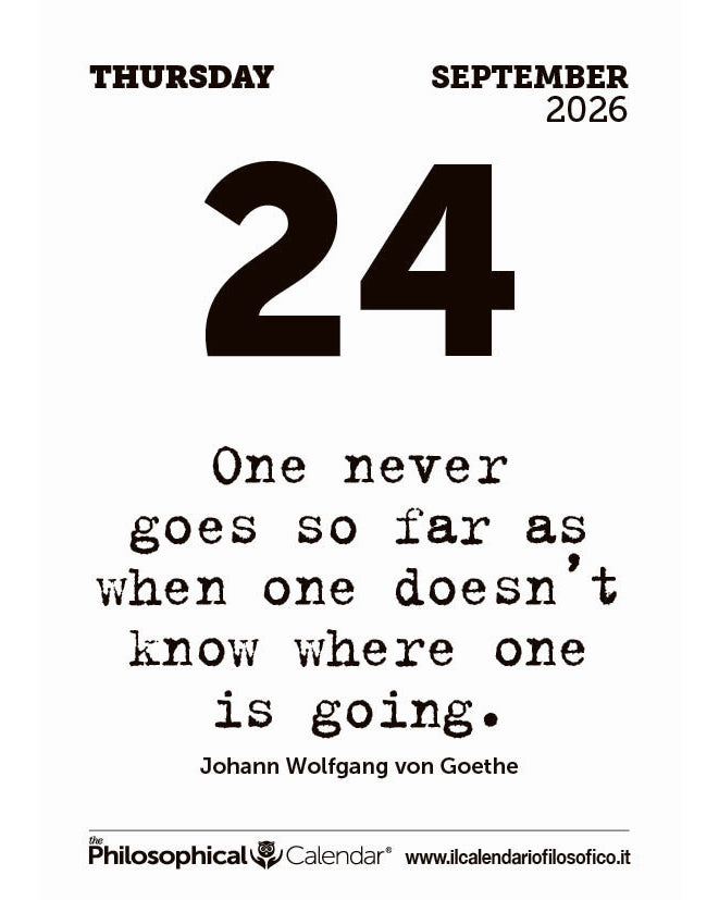 Frase del calendario filosofico inglese  2026-09-24