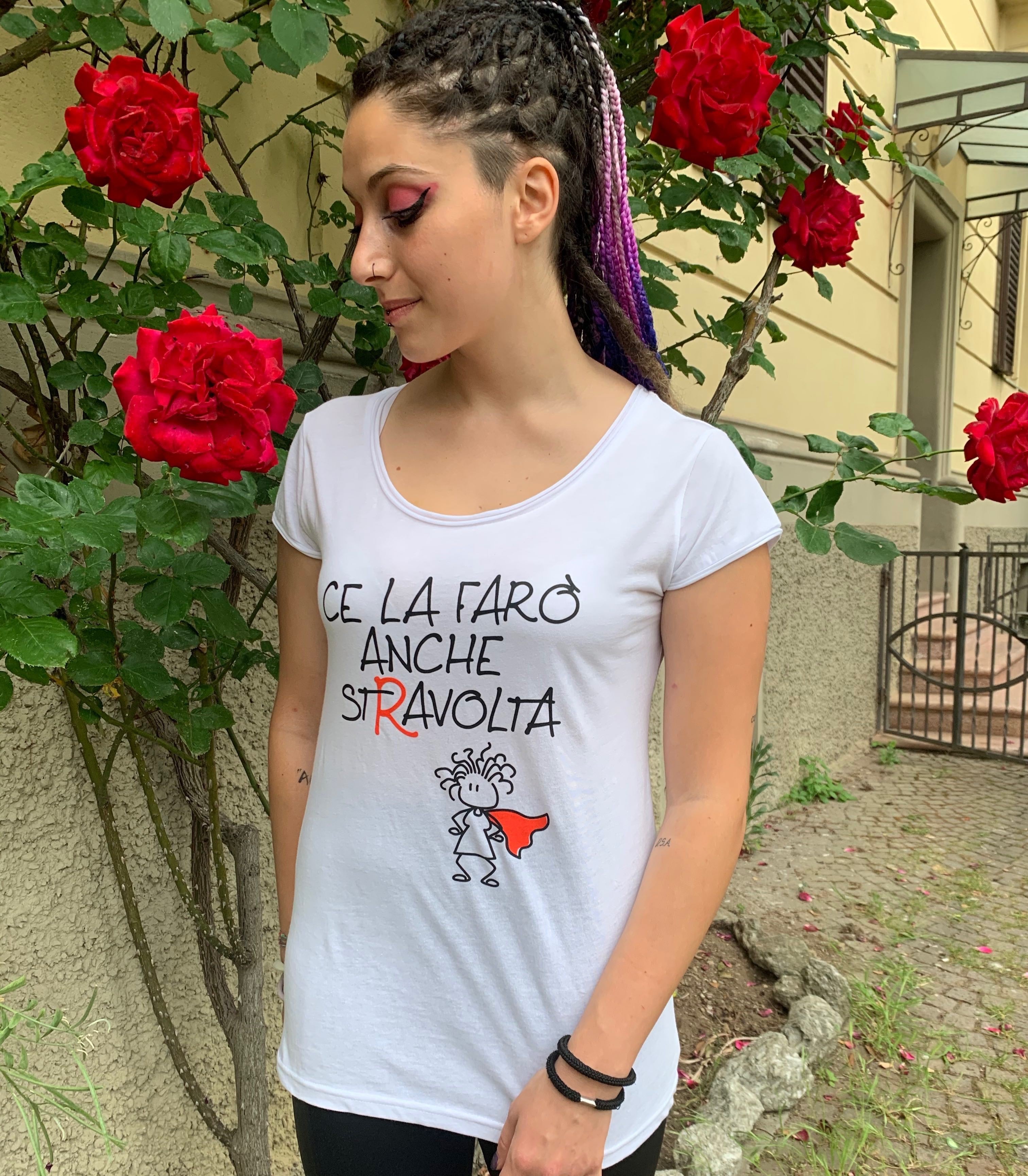 T- SHIRT - MAGLIETTA DA DONNA 