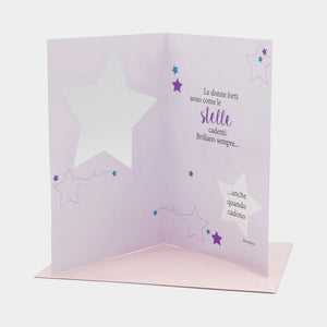 BIGLIETTO D'AUGURI DONNE 14 - LE STELLE