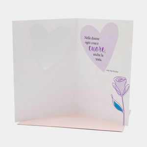 BIGLIETTO D'AUGURI DONNE 15 - IL CUORE