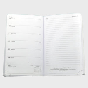 AGENDA FILOSOFICA SETTIMANALE 2023 - MEDIA 13 x 21 CM