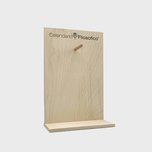 SUPPORTO IN LEGNO PER CALENDARIO FORMATO A5 - MEDIO - 15 X 21 CM - A 1 FORO