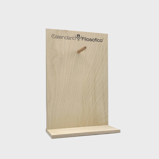 SUPPORTO IN LEGNO PER CALENDARIO FORMATO A5 - MEDIO - 15 X 21 CM - A 1 FORO