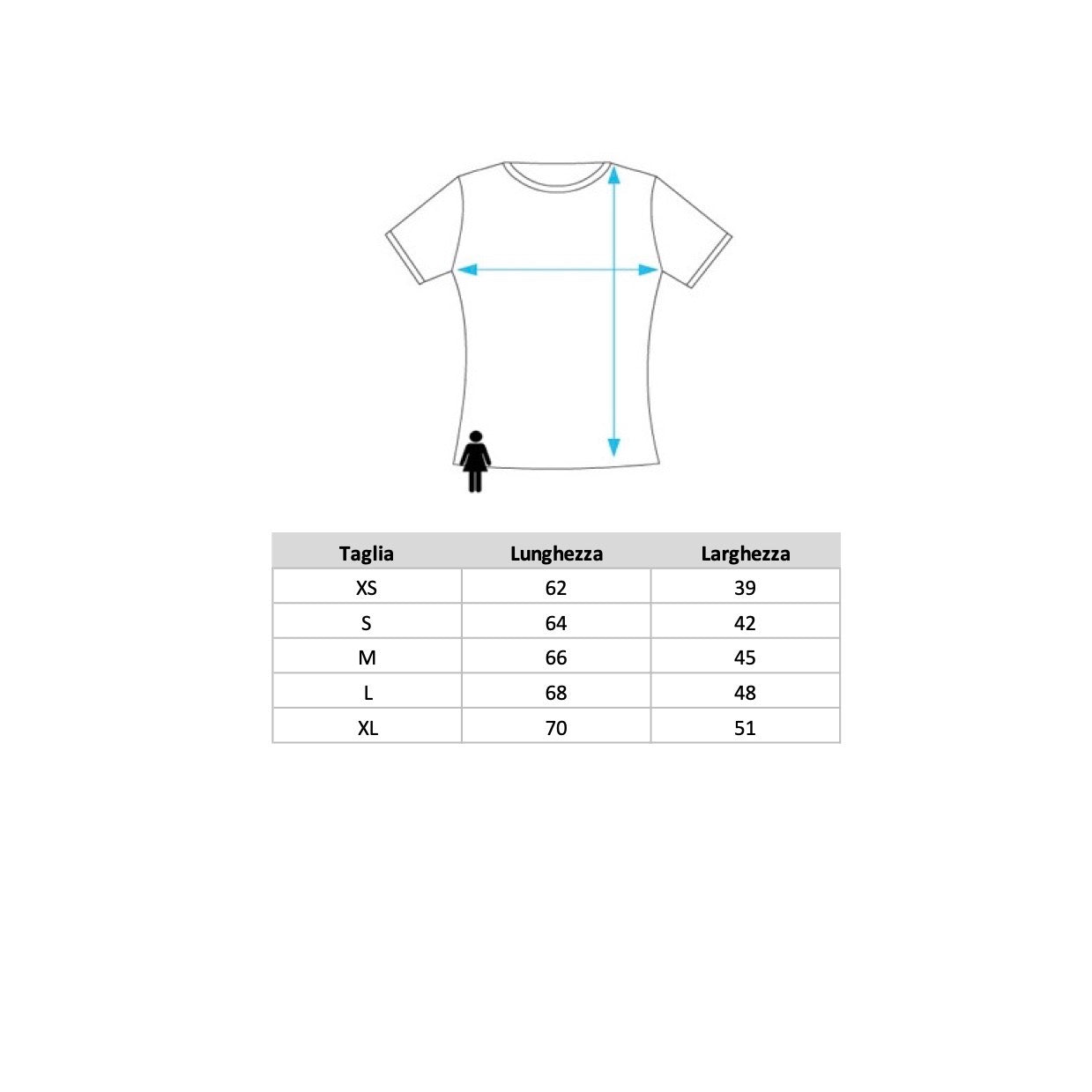 T- SHIRT - MAGLIETTA DA DONNA 